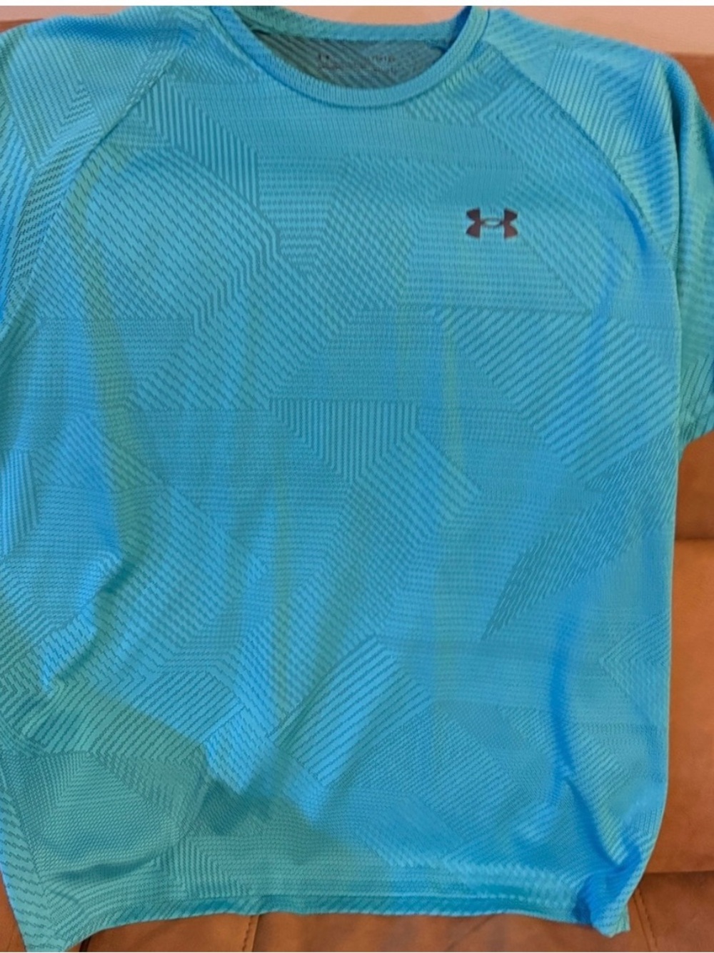Under Armour Men's Blue Performance Tee, XL